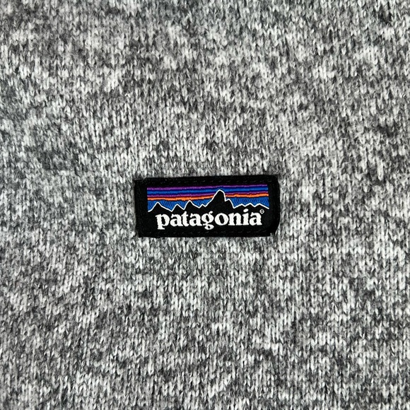 Patagonia Women’s Better Sweater Quarter Zip - Grey, Size Medium - Picture 5 of 5